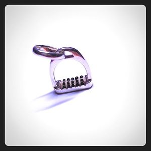 NEW Quality Sterling silver horse stirrup charm